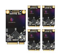 Gamerking SSD MSATA 64GB Unitΰ a stato solido interna ad alte prestazioni per desktop e laptop, confezione da 5 unitΰ [64GB (5 confezioni) MSATA]
