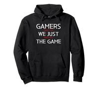 Gamers Can't Die We Just Restart The Game Funny Gaming Meme Felpa con Cappuccio