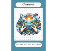 Gamer's Word Search Puzzle Book: Gamers Terms, Challenges & more, 6x9 inches, 112 pages, 50+ puzzles, Gift for Vacation, Holidays & Free Time