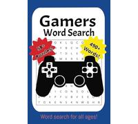 Gamers Word Search Puzzle Book: Word Search Easy To Read! For Everyone Who Loves Games, Video Gamers, and Gaming | 6x9 110 pages | 50+ Puzzles - Gift for Holidays, Free Time, Vacation, or Personal Use