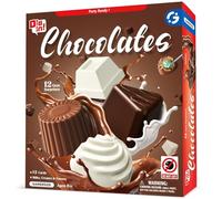 Gamerside Kit per lo scavo del cioccolato per bambini, 12 gemme uniche, cristalli e pietre minerali per bambini, giocattoli geologia archeologia regali per ragazzi e ragazze