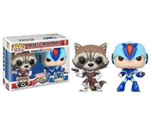 Gamerverse Razzo Vs Mega Uomo X 2 Confezione 9.5cm Pop Vinile Figura Marvel Vs