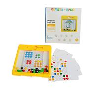 Games Galore Magtab Dots - Tavoletta magnetica cancellabile, con magnete portatile, con penna magnetica per bambini, giocattolo educativo (piccolo)