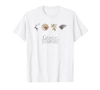 Games of thrones 4 Houses Maglietta