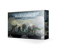 Games Workshop 99120110035 "Warhammer 40.000 Necron Immortali/Deathmarks Game, Nero