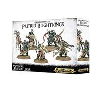 Games Workshop 99120201041 Nurgle Rotbringers Putrid Blightkings da tavolo e gioco in miniatura, nero
