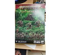 SPEARHEAD set di 25 miniature SKAVEN warhammer AGE OF SIGMAR età 12+