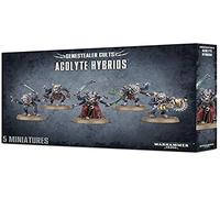 Games Workshop- Alien, Warhammer 40.000 Gene Stealer Cults Ibridi accoliti, Colore Nero, 99120117003