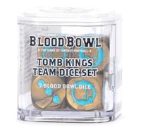 Games Workshop - Blood Bowl: Tomb Kings Team Set di dadi