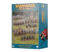 BEASTMEN BAYHERDS set di miniature BATTLE MARCH ARMY warhammer THE OLD WORLD età