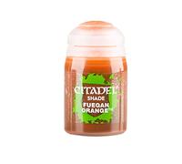 Games Workshop Citadel - Barattolo di vernice per ombra fuegan, 24 ml, colore: Arancione