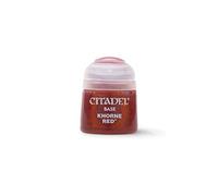 Games Workshop Citadel - Barattolo per pittura, base Khorne, colore: Rosso