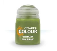 Games Workshop Citadel Ork Flesh Paint - Wh Colour - Contrasto Model Paint - 18 ml