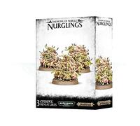 Games Workshop- Kit di plastica Daemons of Nurgle Nurglings, Colore Nero, 99129915037