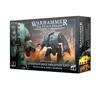 Games Workshop – Miniatura – Legiones Astartes Leviathan Siege Dreadnought con artigli e trapani