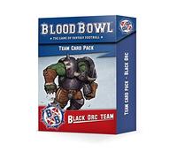 Games Workshop Sangue Bowl - Seconde Saison : Deck de Cartes Team Orques Noirs