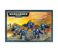 Games Workshop Space Marines Terminator Assault Squad - 5 Miniature, Base - Blue - 96+ - Scatola - FFP - Italian - Assembly Required
