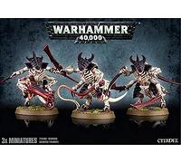 Games Workshop- Tyranid Warriors Veleno Guerrieri Tiranidi, Colore Nero, Miniatura, 99120106036