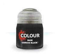Games Workshop - Vernice base Citadel, colore: nero Corvus (12 ml)