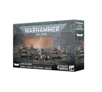 Games Workshop - Warhammer 40.000 - Astra Militarum: Krieg Squadra Armi Pesanti, Nero e Grigio