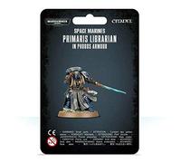 Games Workshop - Warhammer 40,000 - Bibliotecario Primaris dei Marines Spaziali Nell'armatura di Phobos