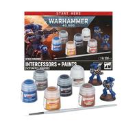 Games Workshop - Warhammer 40.000 - Intercessori Space Marine + Vernici (Edizione 2026)