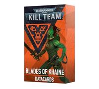 Games Workshop - Warhammer 40,000 - Kill Team: Datacards - Blades of Khaine (Edizione 2024)