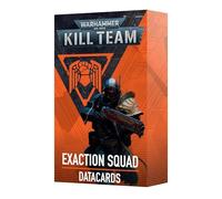 Games Workshop - Warhammer 40,000 - Kill Team: Datacards - Exaction Squad (Edizione 2024)