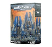 Games Workshop – Capsule d'atterraggio Space Marines – set 2 miniature Warhammer 40.000