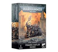 Games Workshop - Warhammer 40,000 - Space Marines Primaris Chaplain On Bike, Bla