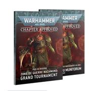Games Workshop Warhammer 40k - Capitolo Approvato: Pacchetto Missioni di Gran Torneo Zona di Guerra Nachmund e Inventario del Munitorum 2022 (FR)