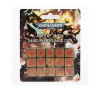 Games Workshop Warhammer 40k - Set di Dadi Sanguinary Guard