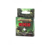 GRAND ALLIANCE DICE set di 16 dadi CHAOS warhammer AGE OF SIGMAR età 12+