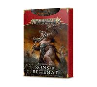 Games Workshop - Warhammer - Age of Sigmar - Warscroll Cards: Sons Of Behemat (2