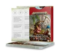 Games Workshop Warhammer AoS - Carte Warscroll: Maggotkin di Nurgle (Vf)