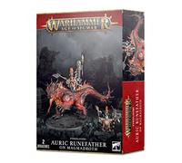 Games Workshop Warhammer AoS - Fyreslayers Runefather su Magmadroth