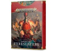 Games Workshop Warhammer AoS - Warscroll Cards V.3: Fyreslayers (VF)