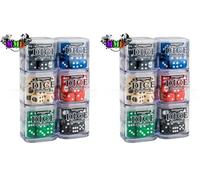 Games Workshop Warhammer Battle & 40k - Cube de Dés (Couleur Aléatoire) (Confezione da 2)