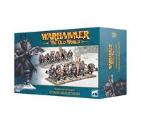 CHAOS MARAUDERS set di miniature WARRIORS OF CHAOS warhammer THE OLD WORLD età 1