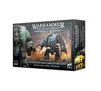 Games Workshop – Miniatura – Legiones Astartes Leviathan Siege Dreadnought con artigli e trapani