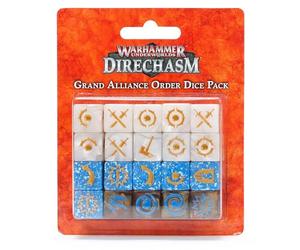 Games Workshop Warhammer Underworlds : Direchasm Dés de la Grande Alliance de l'Ordre