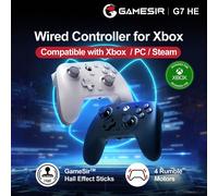 GameSir G7 HE Controller di Gioco Cablato, Compatibile con Series X/S, One X/S, Win 10/11 e Steam PC, Dotato di Joystick ad Effetto Hall e Grilletti Analogici, 4 Motori di Vibrazione Asimmetrici, 2 Pu