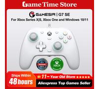 GameSir G7 SE Wired Controller per Xbox Series X|S, Xbox One e Windows 10/11, Gamepad da Gioco Plug e Play con Joystick a Effetto Hall, Jack Audio da 3,5 mm (Bianco)