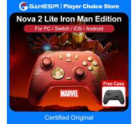 GameSir Nova 2 Lite Edizione Limitata Iron Man per Nintendo Switch 2/1 Steam PC iOS Android Joystick con Effetto Hall Licenziati Marvel