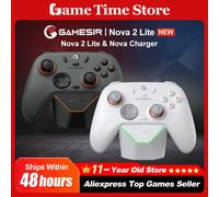 GameSir Nova 2 Lite Controller di gioco wireless per PC Nintendo Switch 2 Android e iOS Stick e grilletti con rilevamento dell'effetto Hall