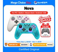 Gamesir Nova Gamepad PC per Nintendo Switch 2 Controller Joystick effetto Hall per Switch Oled Lite Windows iOS Android Control