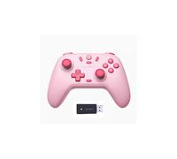 GameSir Nova Lite Controller Gamepad Wireless con Bluetooth, Dongle, Cablato per Switch, Android, iOS, PC e Steam Games (Rosa con Ricevitore)