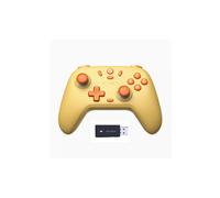 GameSir Nova Lite Controller Gamepad Wireless con Bluetooth, Dongle, Cablato per Switch, Android, iOS, PC e Steam Games (Giallo con Ricevitore)