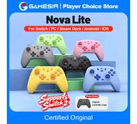 GameSir Nova Lite Gamepad PC Switch 2 Controller di gioco per Nintendo Switch 2 Switch Steam iOS Android Effetto Hall Josticks