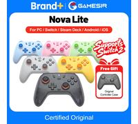 Gamesir Nova Lite PC Gamepad per Nintendo Switch 2 switch Oled Lite Controller Bluetooth effetto Hall Joystick Finestra 10 11